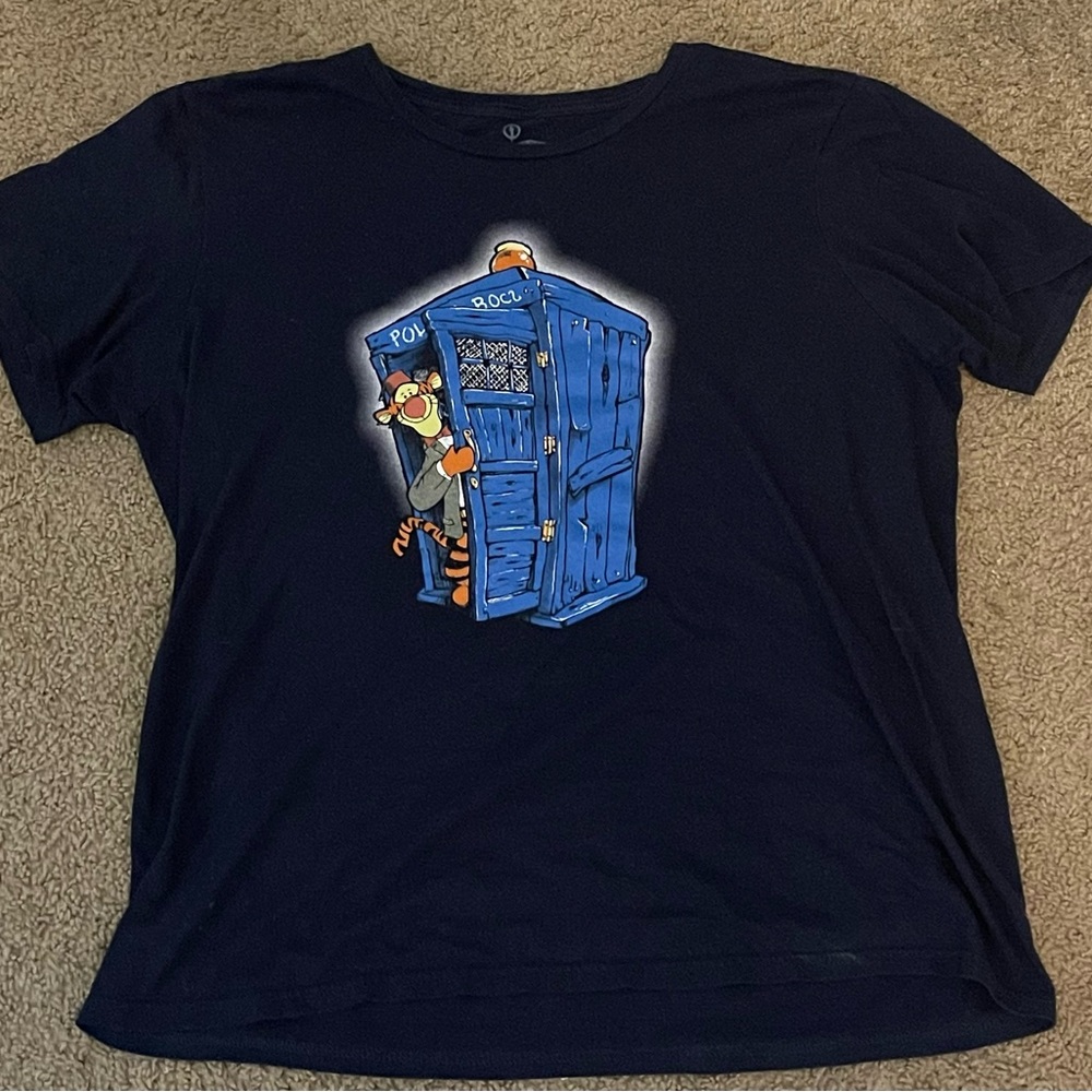 Tigger Doctor Who Tee